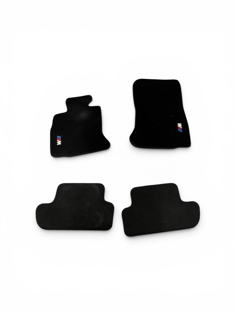 BMW Black Floor Mats with M Stripe Accents